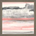 thumbnail image 3 of Great Art Now Charcoal and Coral by Chris Paschke, 2 Piece Framed Art Set Each 13"W x 13"H, 3 of 3