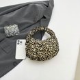 thumbnail image 4 of Bolso pequeño con estampado de leopardo para mujer, bolso de mano ligero y moderno, bolso hobo elegante, 4 of 9