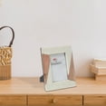 thumbnail image 3 of White Marble & Wooden Picture Frame 6X4, 3 of 4