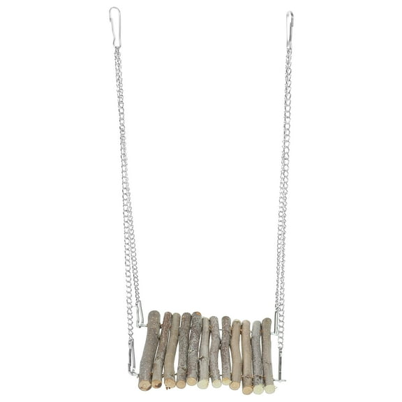 Soimiss Hermit Crab Accessory Reptile Pets Hanging Bed Brown 1 Set