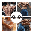 thumbnail image 7 of 1pair U-shaped Push-up Rack Fitness Equipment Hand Sponge Grip Muscle Training Push Up Bar Chest Home Gym Body Building (blue), 7 of 7