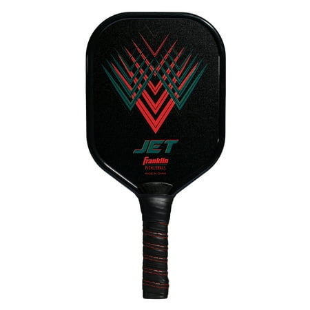 UPC: 0025725522149 | Franklin Sports Pickleball Paddle – Aluminum – Jet – Red – USAPA Approved