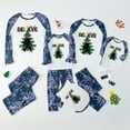 thumbnail image 2 of Jenny Christmas Pajama Sets For Family, Believe Bigfoot Print, Plus Size Available, Long Sleeve Top and Matching Bottoms, 2 of 7