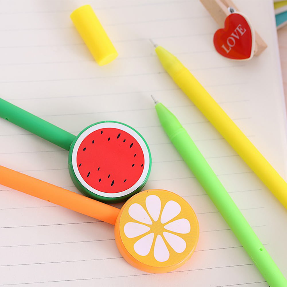 Details about   Fruit Pencil Storage Bag Organizer Pen Case School Office Stationary Supplies 