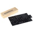thumbnail image 1 of 28 unids/set bloques de dominó de madera juego de mesa juego de mesa de viaje portátil juguetes de dominó para niños juguetes educativos para chico, 1 of 9