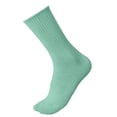 thumbnail image 3 of PureCasa Unisex Socks for Girs Boys 5-13 Years Solid Color Breathable Ribbed Knit Athletic Running Mid Calf Crew Socks, 3 of 6