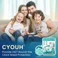 thumbnail image 6 of CYOUH Natural Saline Powder Packets for Sinus Wash and Nasal Irrigation, 100 Count+10 Reusable Silicone Pads Refills Accessories, 6 of 7