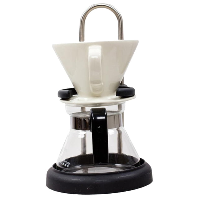 Vierta Sobre El Fabricante De Café Con El Manual De Cerámica Del Filtro De Café De Cerámica Del Pote De Cristal Macarena Verter sobre cafetera cafetera