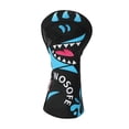 thumbnail image 3 of DYNWAVECA Golf Club Head Cover for Driver Golf Accessories Guard with 2 Elastic Bands Protector Waterproof Golfer Gift Driver Headcover Blue, 3 of 9