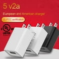 thumbnail image 2 of 5V 2A Wall Charger, USB Plug Cube Portable Wall Charger Quick Charge Plug for iPhone iPad Android, 2 of 10