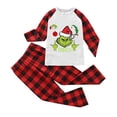 thumbnail image 2 of Pijamas navideños a juego Grinch - TKing Fashion 2024 Nuevos conjuntos de pijamas navideños familiares a juego Grinch, pijamas navideños navideños para parejas, adultos y niños, 4 Años, 2 of 4