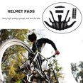 thumbnail image 4 of Almohadillas Para Casco Kit de almohadillas de espuma para casco de ciclismo de esponja con forro sellado de repuesto Ehuebsd Libre de BPA, 4 of 8
