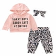 thumbnail image 1 of PENGXIANG Baby Boys 2PCS Pants Sets Long Sleeve  Neck Sweatshirt Tops Solid Color Pants Sets, 1 of 6