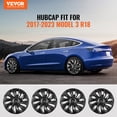 thumbnail image 2 of VEVOR Cache-Jante de Roue 18 Pouces pour 2017-2023 Model 3 Enjoliveur avec Trou pour Embout de Valve, 2 of 9