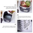 thumbnail image 3 of 1 cubo de basura de plástico para cocina, contenedor de basura clasificado húmedo y seco, contenedor de basura portátil, 3 of 5
