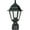 Textured Black, variant on Nuvo Lighting 60/548 Briton 1 Light 6" Wide Landscape Single Head Post Light - Black