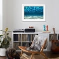 thumbnail image 4 of Art.com Ocean Bottom, View Beneath Surface Photographic Print by Cico, White Frame Wall Art, 44" x 32", 4 of 5