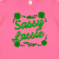 thumbnail image 4 of Inktastic Sassy Lassy with Green 4 Leaf Clovers Boys or Girls Baby T-Shirt, 4 of 5