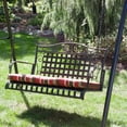 thumbnail image 2 of Pemberly Row Iron Patio Porch Swing in Antique Black, 2 of 4
