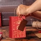thumbnail image 5 of Bolsas de regalo navideñas Kraft pack de 12 • Bolsas de papel Red Merry Holiday • 8,27x5,91x3,15 pulgadas de gran capacidad para envolver y fiesta, 5 of 6