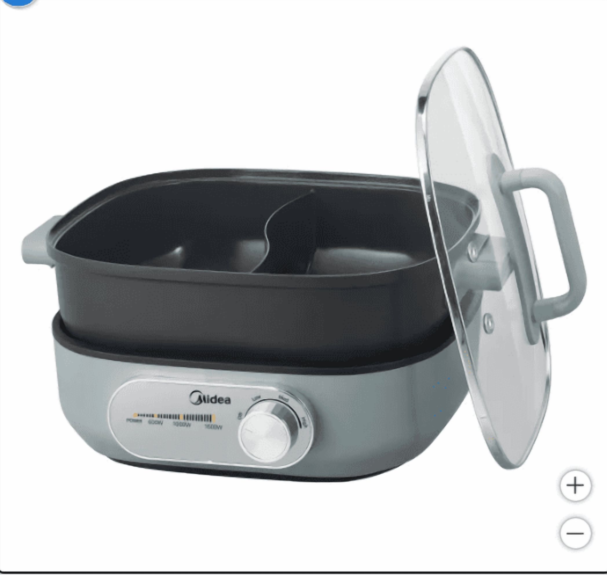 Midea HeatXpress Dual-Zone Electric Hot Pot