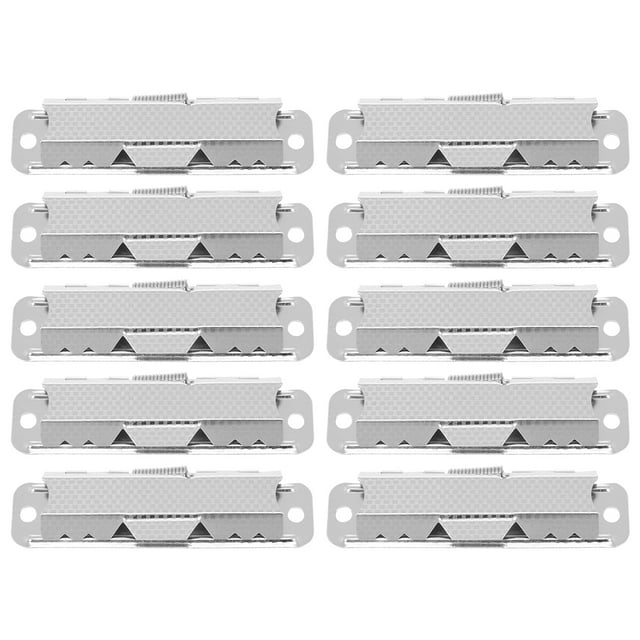 10Pcs Metal Bill Clips Office Document Clips Menu Clips for Restaurant File Clamps