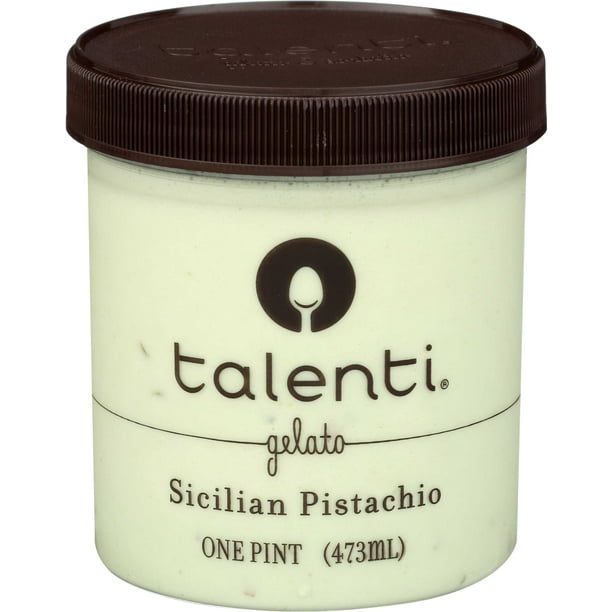 Talenti Sicilian Pistachio Gelato, 16 Fluid Ounce 8 per case.