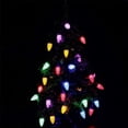 thumbnail image 3 of Morttic Christmas Solar C6 String Lights, 17ft 50LEDs Strawberry String Lights with 8 Lighting Modes, Outdoor Decorative Waterproof Garden Patio Lights, 3 of 7