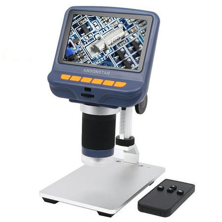 [SKUA42022]Andonstar AD106 Digital Microscope 4.3 Inch 1080P With HD Sensor USB Microscope For Phone Repair Soldering Tool Jewelry Appraisal Biologic Use Kids (Best Usb Microscope For Kids)