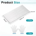 thumbnail image 2 of 2 Pack 304 Stainless Steel Flat Bar 1/8" Thickness, 2" Width, 4" Length, Brushed Finish Trim Strips Sheet, 2 of 5