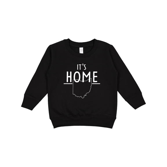 Inktastic It's Home State of Ohio Outline Toddler Sweatshirt