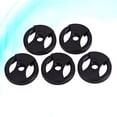 thumbnail image 2 of EeaseCA 5pcs Vinyl Record Adapter Converter for Turntable Phonograph Replacement Accessories (Black), 2 of 7