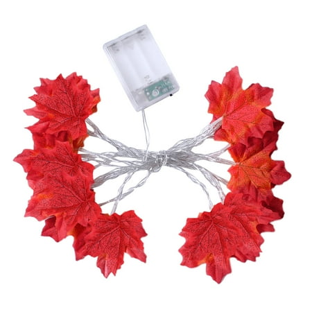 

Paptzroi Thanksgiving Maple Leaf Lamp String Led Maple Leaf Lamp Battery 3m20led Thanksgiving Wreath Lamp String