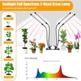 thumbnail image 2 of Luces LED de cultivo Hywyimlait, 168 LED de espectro completo, paquete de 2, 2 of 7