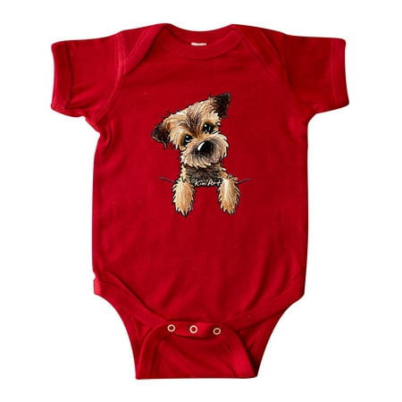 

Inktastic Border Terrier Gift Baby Boy or Baby Girl Bodysuit