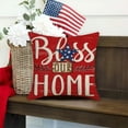 thumbnail image 2 of Aihimol independence Day Pillow 7th of July Patriotic Pillow Memorial Day indoor Outdoor Cushion Case for Home Bedroom Decor, 2 of 7