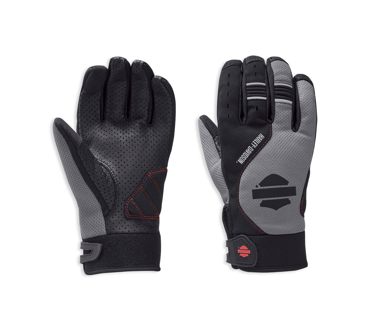 Harley Davidson Men S Grandview Mesh Amp Leather Gloves 97149 19vm Walmart Com