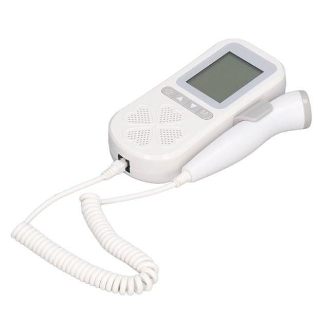 Monitor fetal para el embarazo en casa, monitor cardíaco fetal 3 Monitor cardíaco fetal para el embarazo Monitor de latidos del corazón del bebé Probado profesionalmente