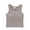 Gray, variant on Women's Shapewear Tank Top Shaping U Neck Camisole Tummy Control Solid Color Vest Seamless Slimming Sleeveless Shaper Khaki M