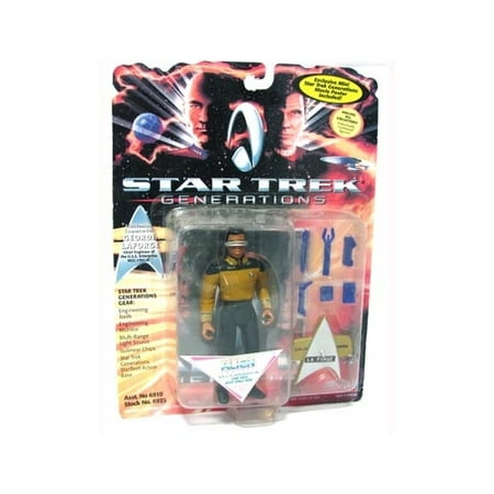 Star Trek Generations Lieutenant Commander Geordi LaForge 4 inch Action Figure