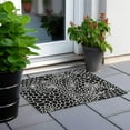 thumbnail image 6 of Addison Rugs Chantille Indoor/Outdoor Transitional Geometric Black Washable Rectangle Rug, 1'8" x 2'6", 6 of 6