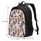 thumbnail image 5 of Disketp Colourful Horses Mochila de Viaje Estampada para Laptop con Puerto de Carga USB, Mochila Impermeable para Computadora – Regalo para Hombres y Mujeres, 5 of 7