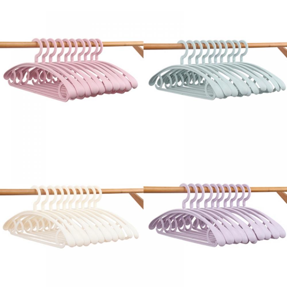 5Pcs Plastic Hangers,Heavy Duty Durable Coat and Clothes Hangers