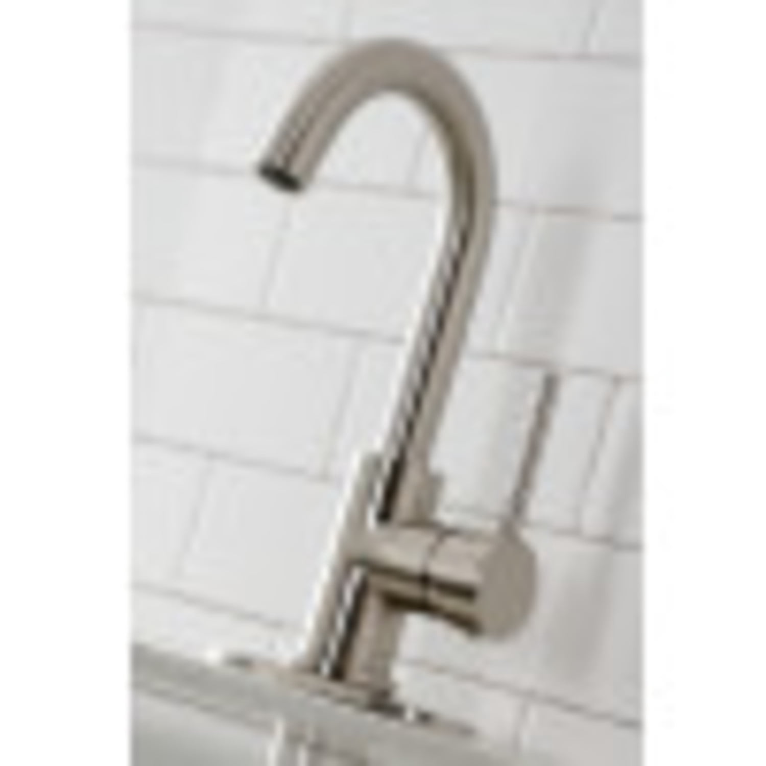 Kingston Brass LS8538DL Concord Single-Handle Bar Faucet, Brushed Nickel