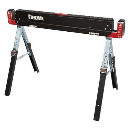 Sawhorse, Work Table, 42-9/64 in., Steel
