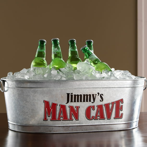 Personalized Man Cave Beverage Tub