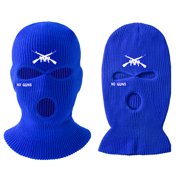 Aellinatey Army Tactical Mask 3 Hole Full Face Mask Ski Mask Winter Cap Balaclava Helmet