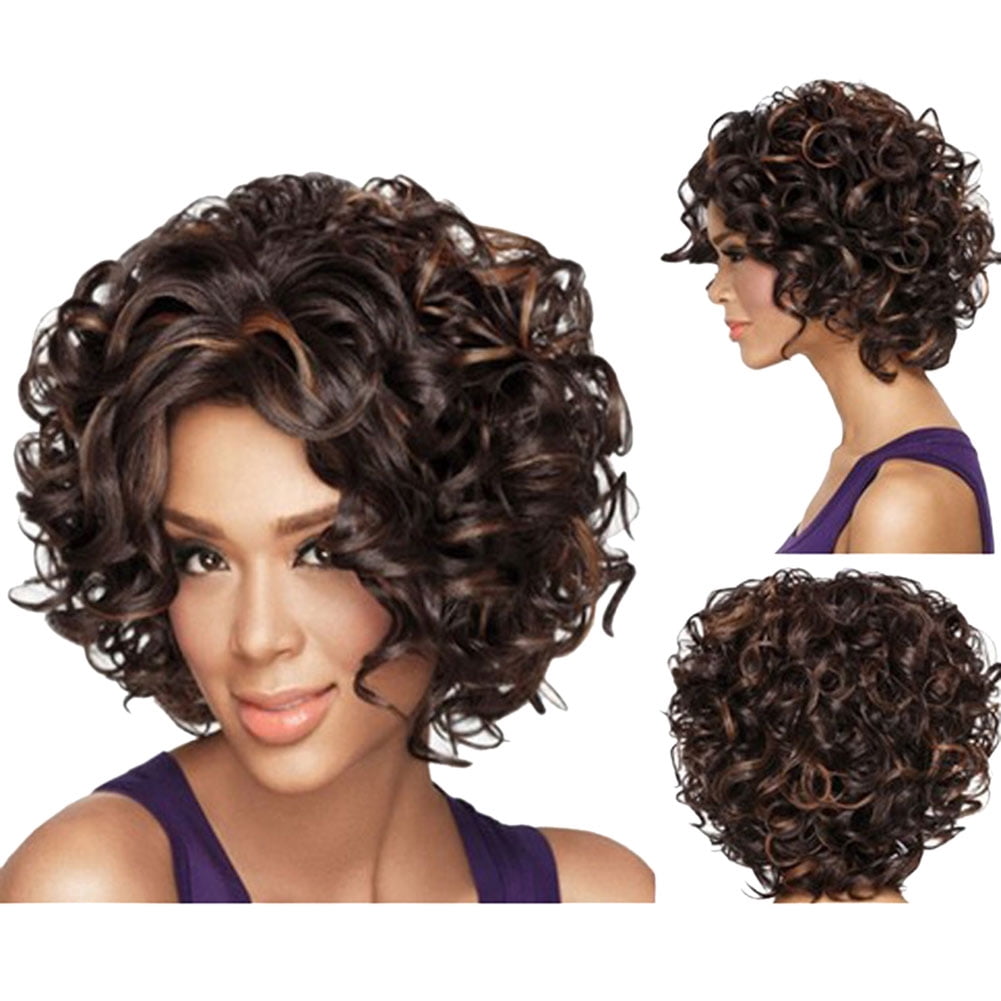 Fashion Sexy Front Wigs Human Hair Glueless Short Curly Lace Front Wigs