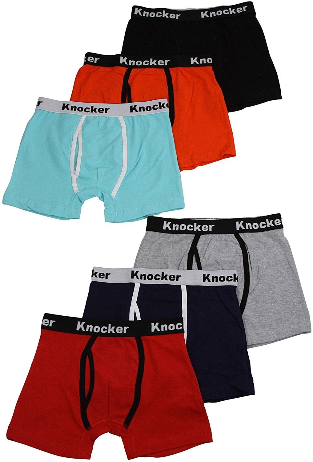 ToBeInStyle Mens Pack of 6 Cotton Boxer Briefs