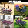 thumbnail image 2 of Folding Camping Cot for Adults, Heavy Duty Sleeping Cot for Adults Portable Sleeping Bed Outdoor Cot Bed for Home Camp Office Use, 2 of 6